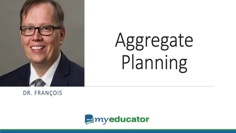 Thumbnail for Aggregate-planning