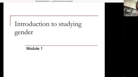 Thumbnail for Module 1 (Gender Terminology)