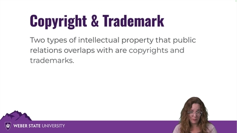 Thumbnail for COMM 3400 Media Law, part 2