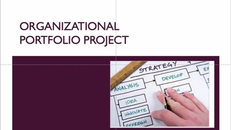 Thumbnail for Comm 3550 Org Portfolio Overview