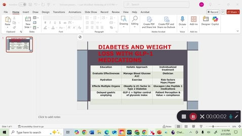 Thumbnail for Diabetes3min - March 27th 2025, 3:10:29 pm