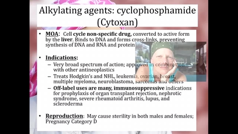 Thumbnail for Unit 6 #2 chemo medications