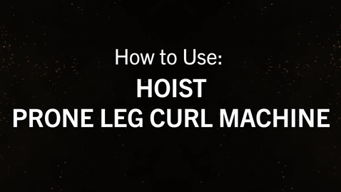 Thumbnail for Hoist Prone Leg Curl.mp4