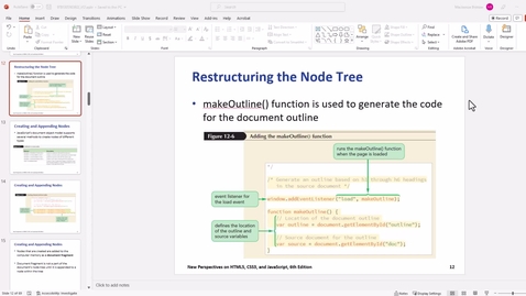 Thumbnail for entry 2 - Creating and Appending Nodes.mp4