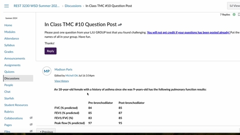 Thumbnail for 3230InClassTMC10 - Quiz