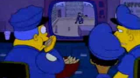 Thumbnail for entry The Simpsons - COPS: In Springfield (Bad Cops)