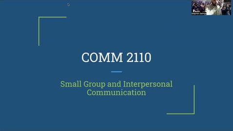 Thumbnail for COMM 2110 Chapter 1 Fall 2023