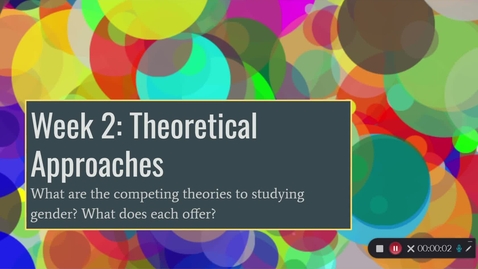 Thumbnail for Module 2 Lecture 1: Biological and Psychological Theories