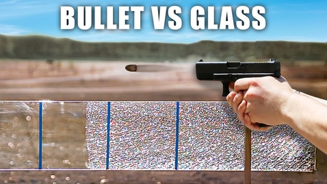 Thumbnail for entry Does Glass Break Faster than a Bullet? - The Slow Mo Guys