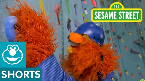 Thumbnail for Sesame Street: Murray Goes Rock Climbing | Murray Had a Little Lamb