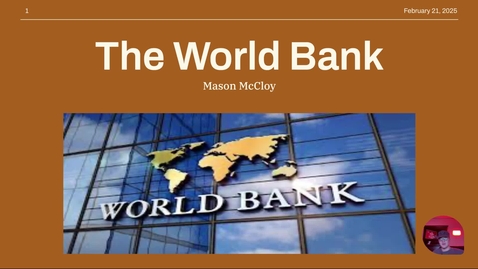 Thumbnail for The World Bank Presentation