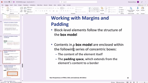 Thumbnail for Video 9 - Margin and Padding.mp4