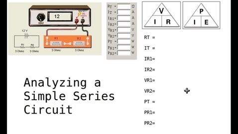 Thumbnail for Series Circuit Analysis.mp4