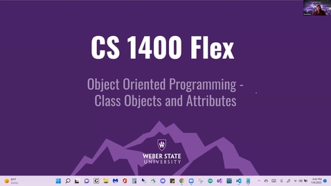 Thumbnail for entry CS Flex 1400 Class Attributes 7-5