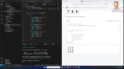 Thumbnail for 3750 React: Tic-Tac-Toe state