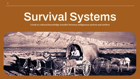 Thumbnail for Survival Systems