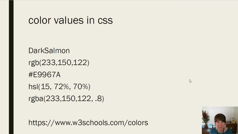 Thumbnail for entry How color works in CSS