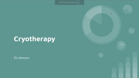 Thumbnail for cryotherapy