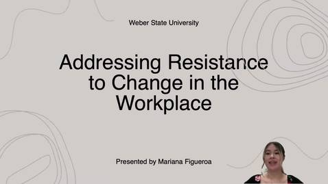 Thumbnail for Addressing Resistance