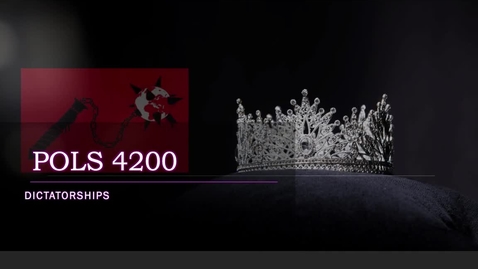 Thumbnail for POLS 4200 Week 3 Lecture 1