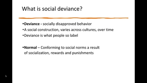 Thumbnail for entry A brief Introduction to Deviance (06:47)