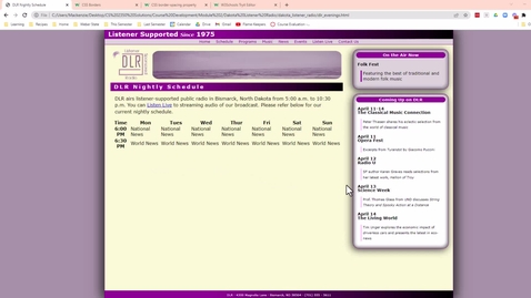 Thumbnail for Video 2 - CSS table borders.mp4