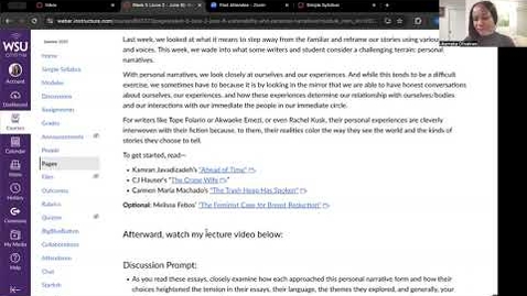 Thumbnail for Week 5 Guide: Vulnerability and Personal Narratives