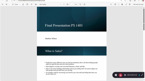 Thumbnail for ps 1401 final presentation matthew wilson