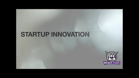 Thumbnail for entry Startup Innovation - ENTR Introduction final