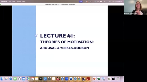 Thumbnail for Intro - Module 8 - Arousal theory of motivation
