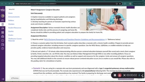 Thumbnail for Week 9 NICU discharge video