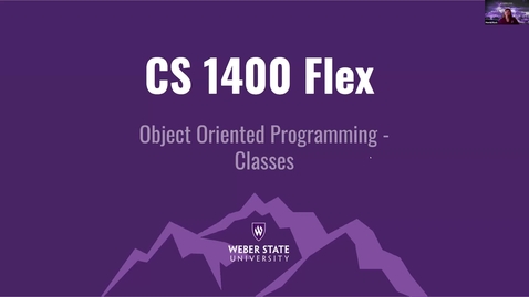 Thumbnail for entry CS Flex 1400 Class Introduction 7-1