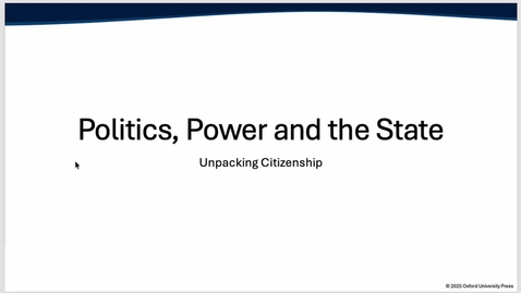 Thumbnail for Engaging Citizenship POLS 1010