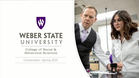 Thumbnail for College of Social &amp; Behavioral Science Convocation Spring 2025 Final