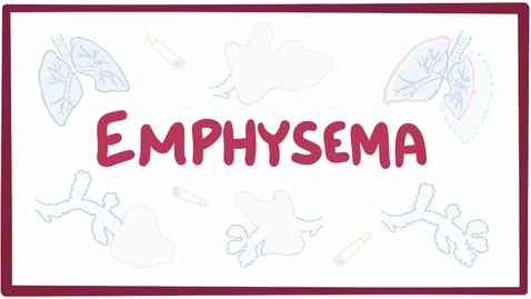 Thumbnail for entry HTHS 2231 Pathology of the Respiratory System F3:Emphysema (chronic obstructive pulmonary disease) Video With Questions