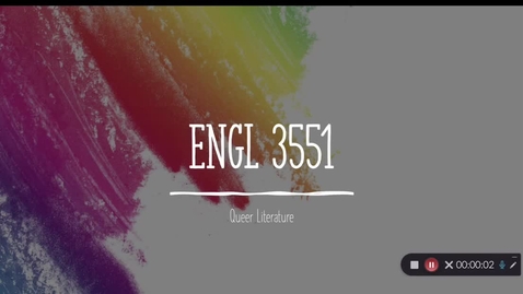 Thumbnail for Week 4  - Queer History Cont. 