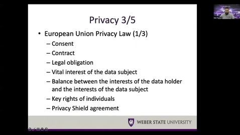 Thumbnail for CISSP Chapter 4 pt 4