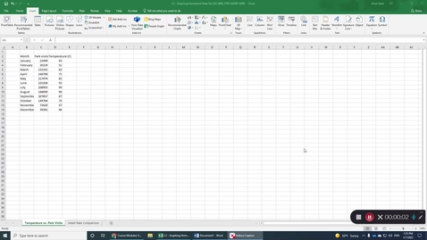 Thumbnail for entry ESS 3600 L2 - Graphing with Excel