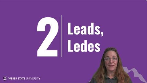 Thumbnail for COMM 1130 Headlines, Leads, part 2