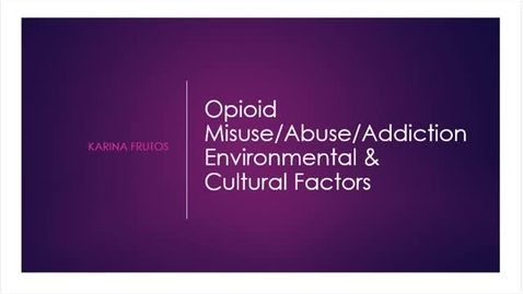 Thumbnail for Vulnerable Population Environmental &amp; Cultural Factors