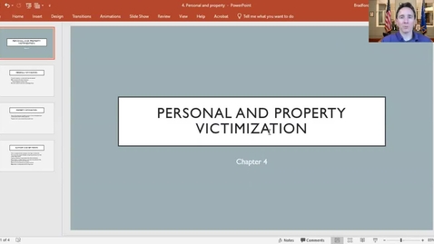Thumbnail for Personal Property Victimization