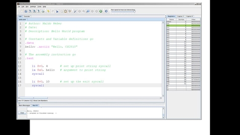 Thumbnail for CS2810 M2_30 MIPS Register File and Add example.mp4