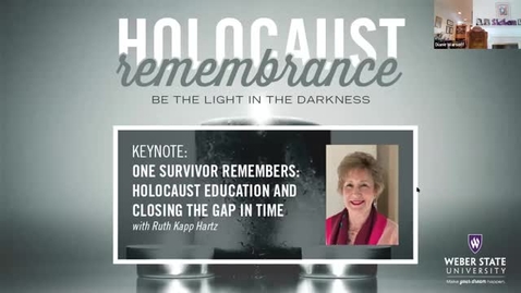 Thumbnail for One Survivor Remembers: Holocaust Education and Closing the Gap in Time