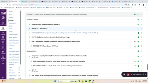 Thumbnail for HAS 3010 Dr. Cottle Lecture 11