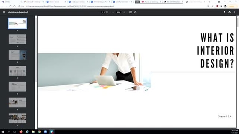 Thumbnail for What is Interior Design?  --- IDT 1010 online