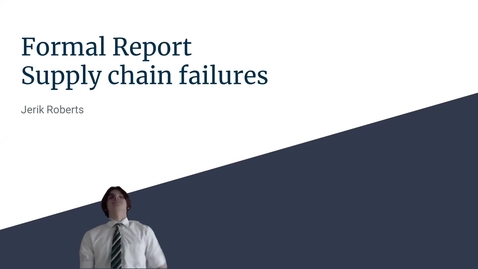 Thumbnail for Formal Report Recording