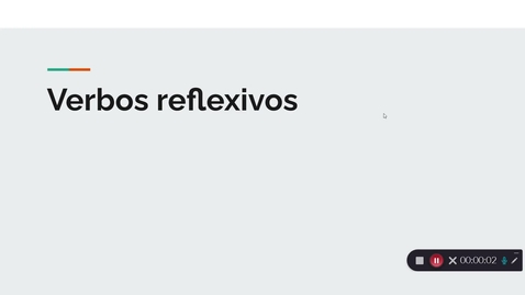 Thumbnail for Verbos reflexivos