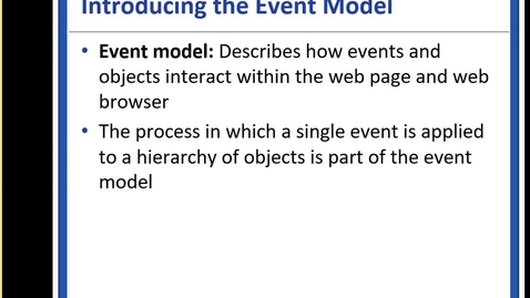 Thumbnail for JavaScript Event Listeners