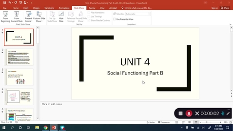 Thumbnail for Unit 4 power-point recording