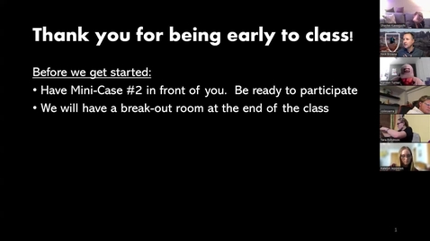 Thumbnail for Class Recording Week 13 Fall 2025